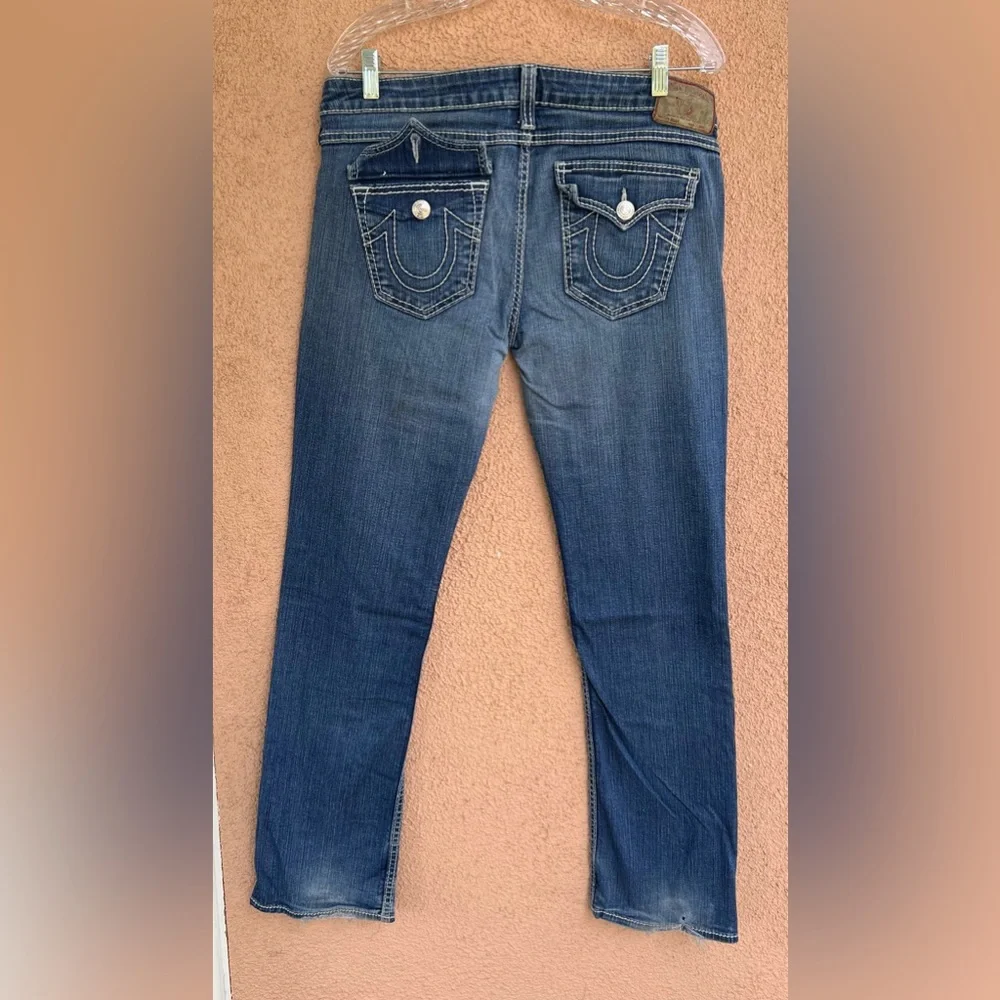 True  Religion Section Billy Men's Size 32 Blue Denim Straight Seat Jeans